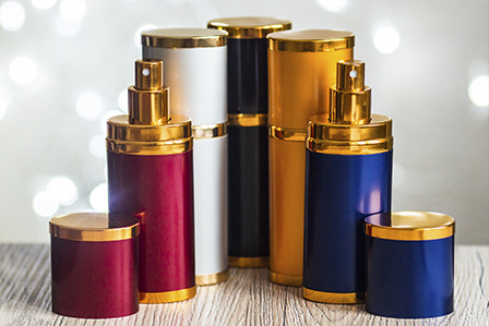 Флакон металлический "Овал" (30 мл)